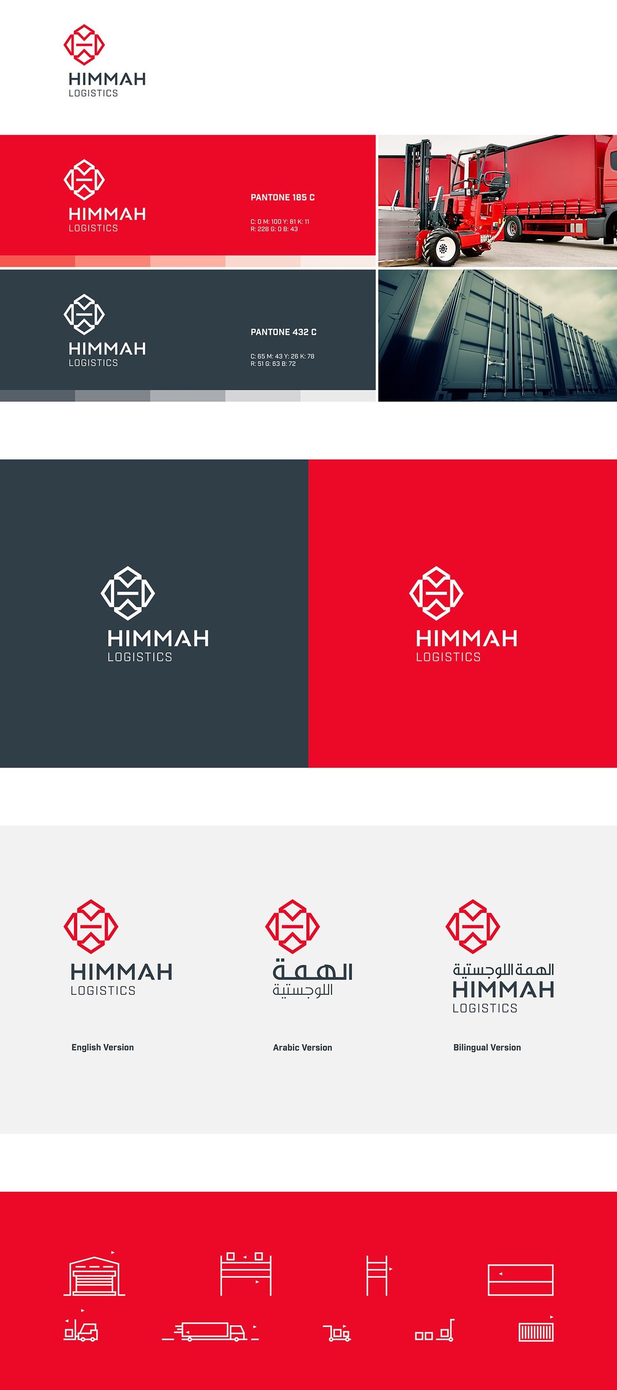 Himmah物流品牌形象定位设计