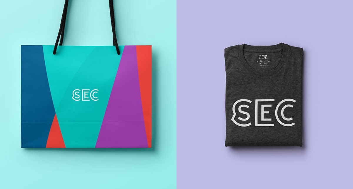 “SEC”议会厅VI设计形象  标志设计含义
