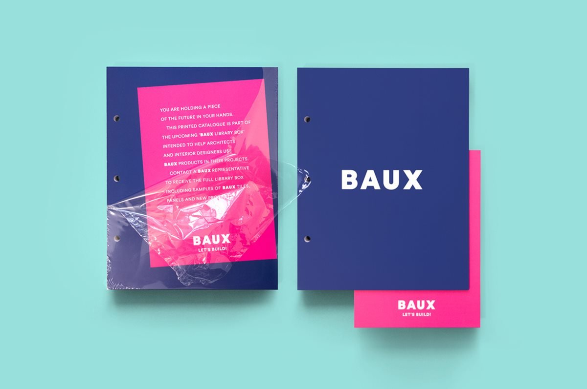 BAUX杂志报刊VI设计  画册展示
