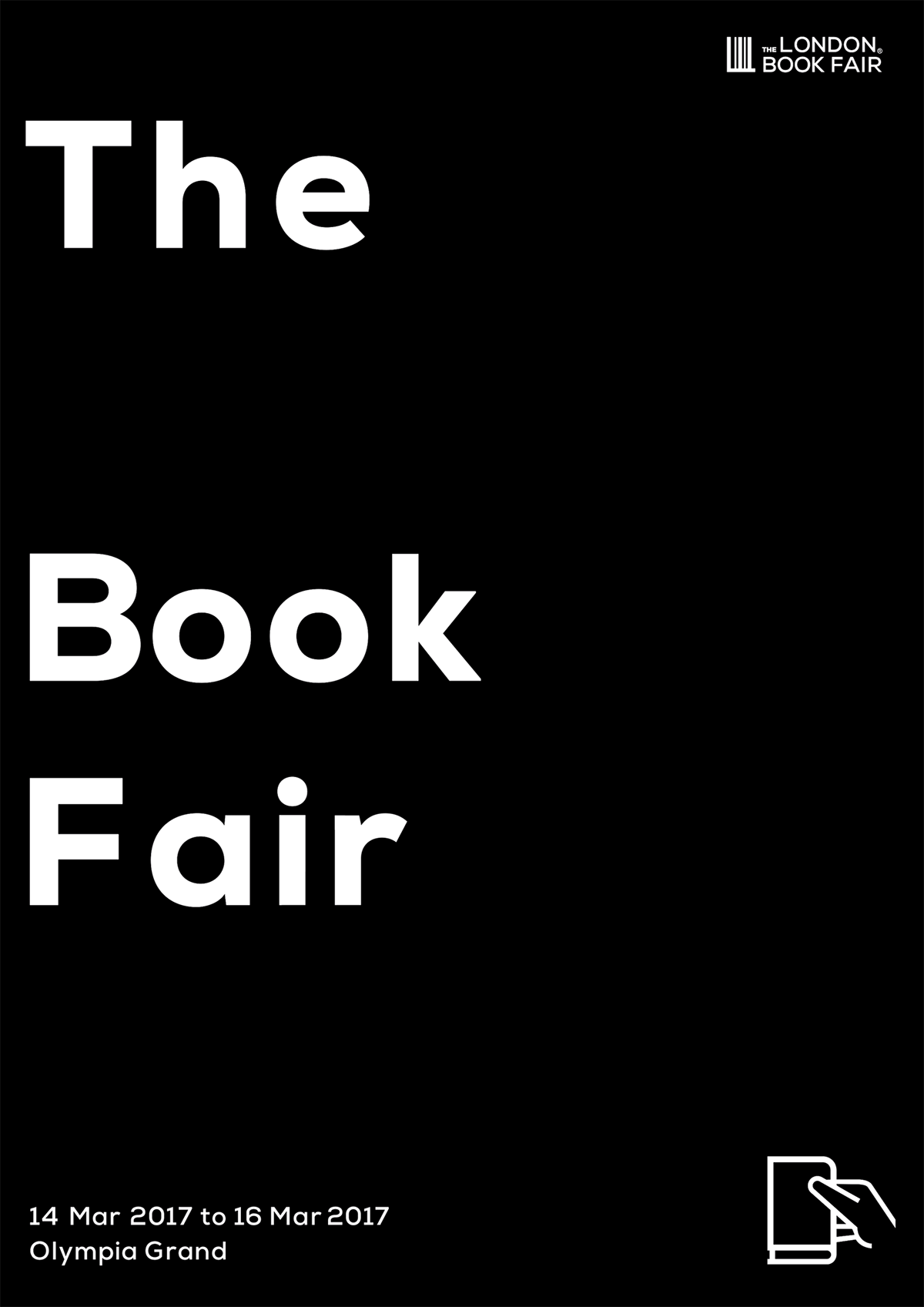 THE LONDON BOOK FAIR书刊VI设计  海报设计展示