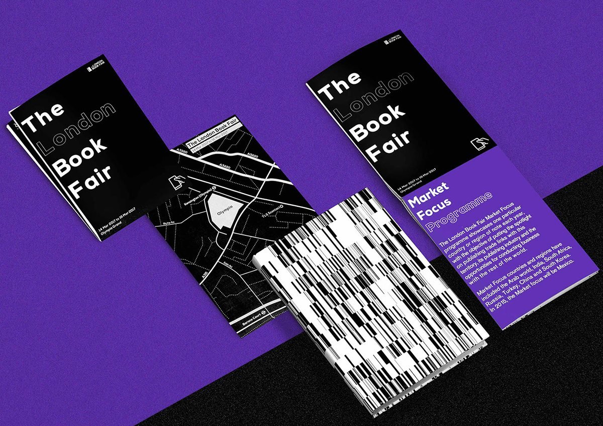 THE LONDON BOOK FAIR书刊VI设计  书刊设计展示
