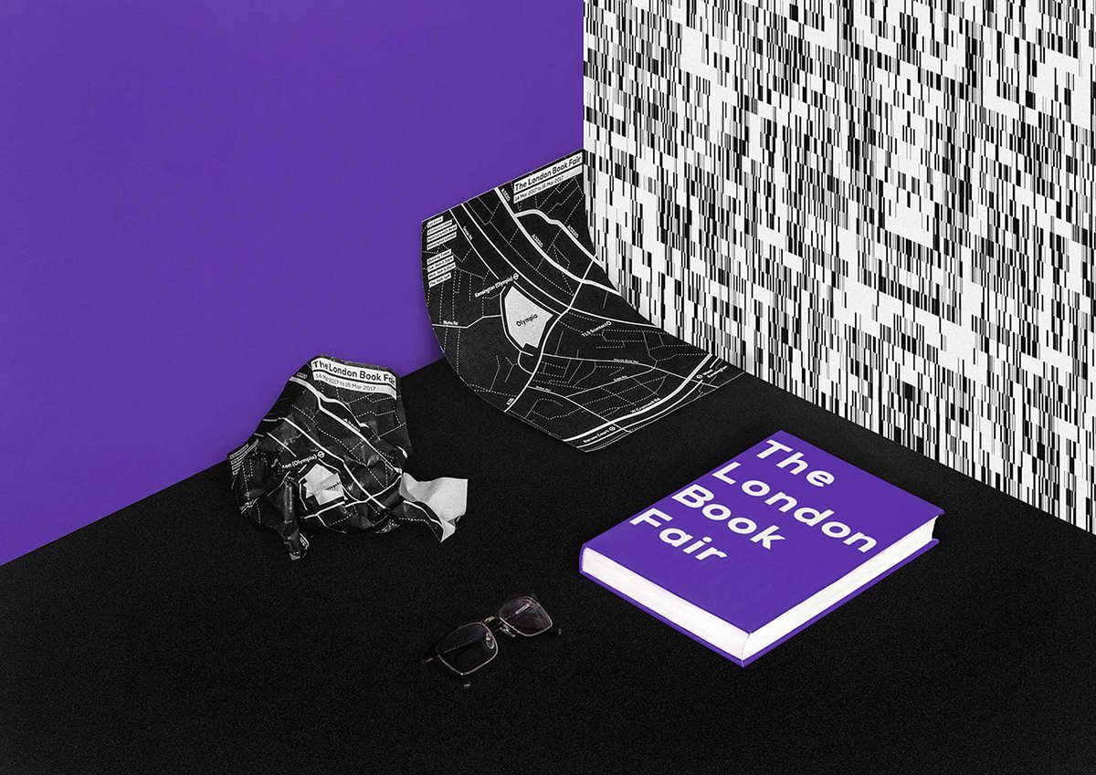 THE LONDON BOOK FAIR书刊VI设计  单页设计展示