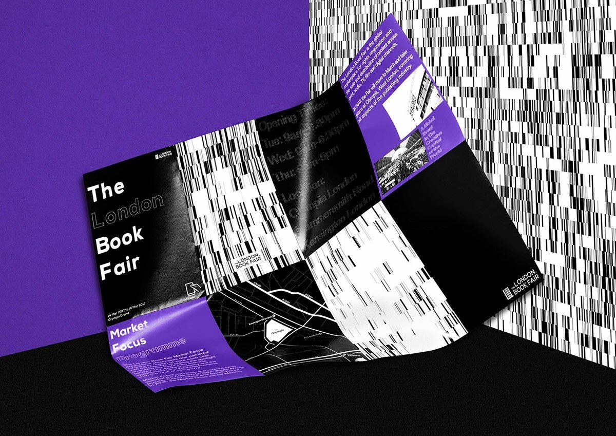 THE LONDON BOOK FAIR书刊VI设计  封面单页展示