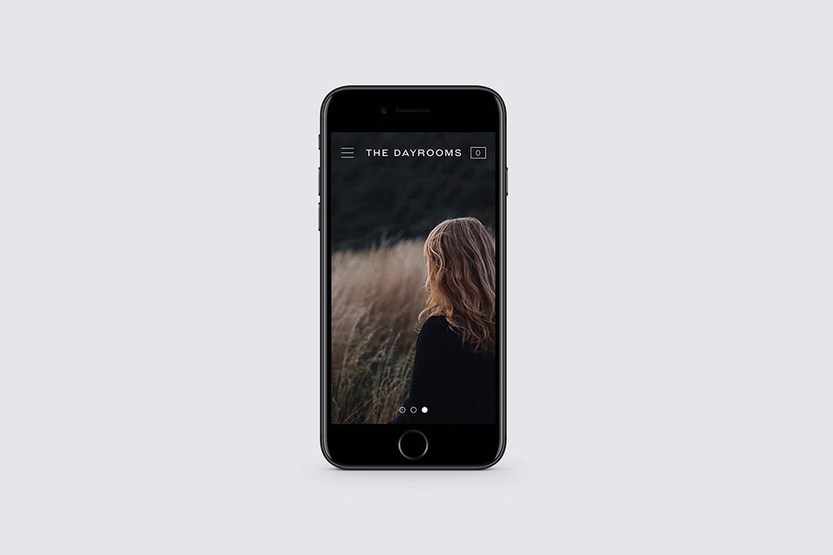 Dayroom服装店VI设计  APP设计展示