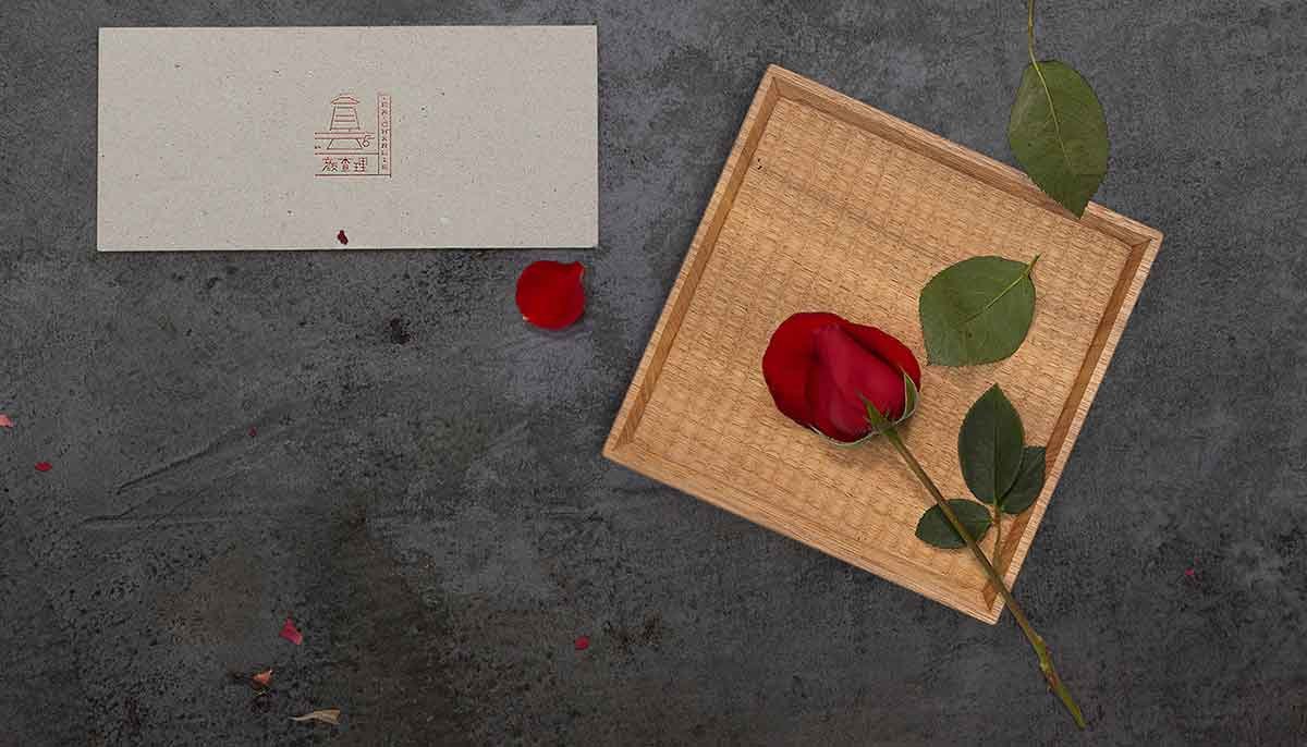 深圳VI设计  深圳VI策划  茶查理花茶VI形象设计  信封设计