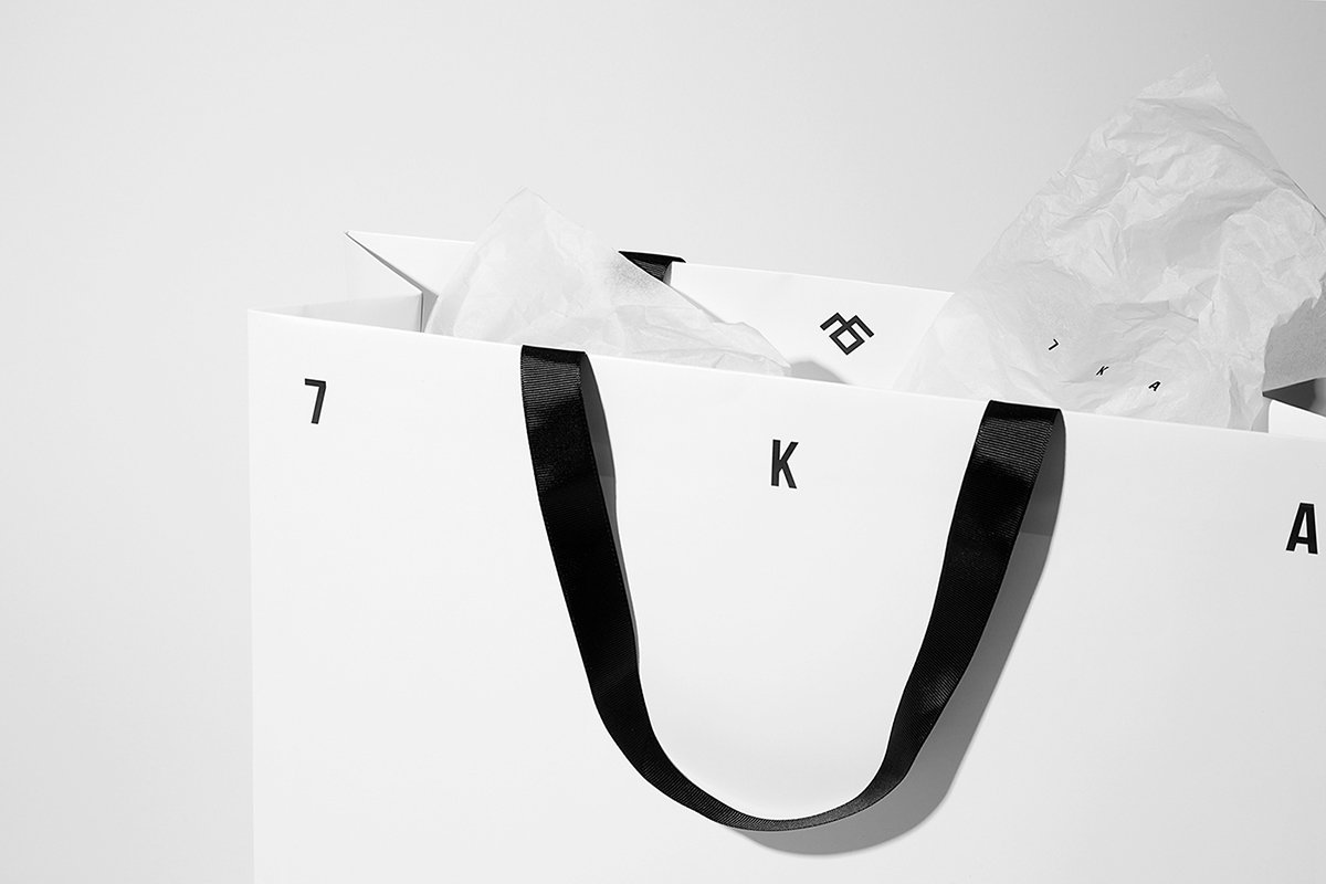 深圳VI设计  深圳VI策划  7KA高级服装品牌VI形象  包装设计