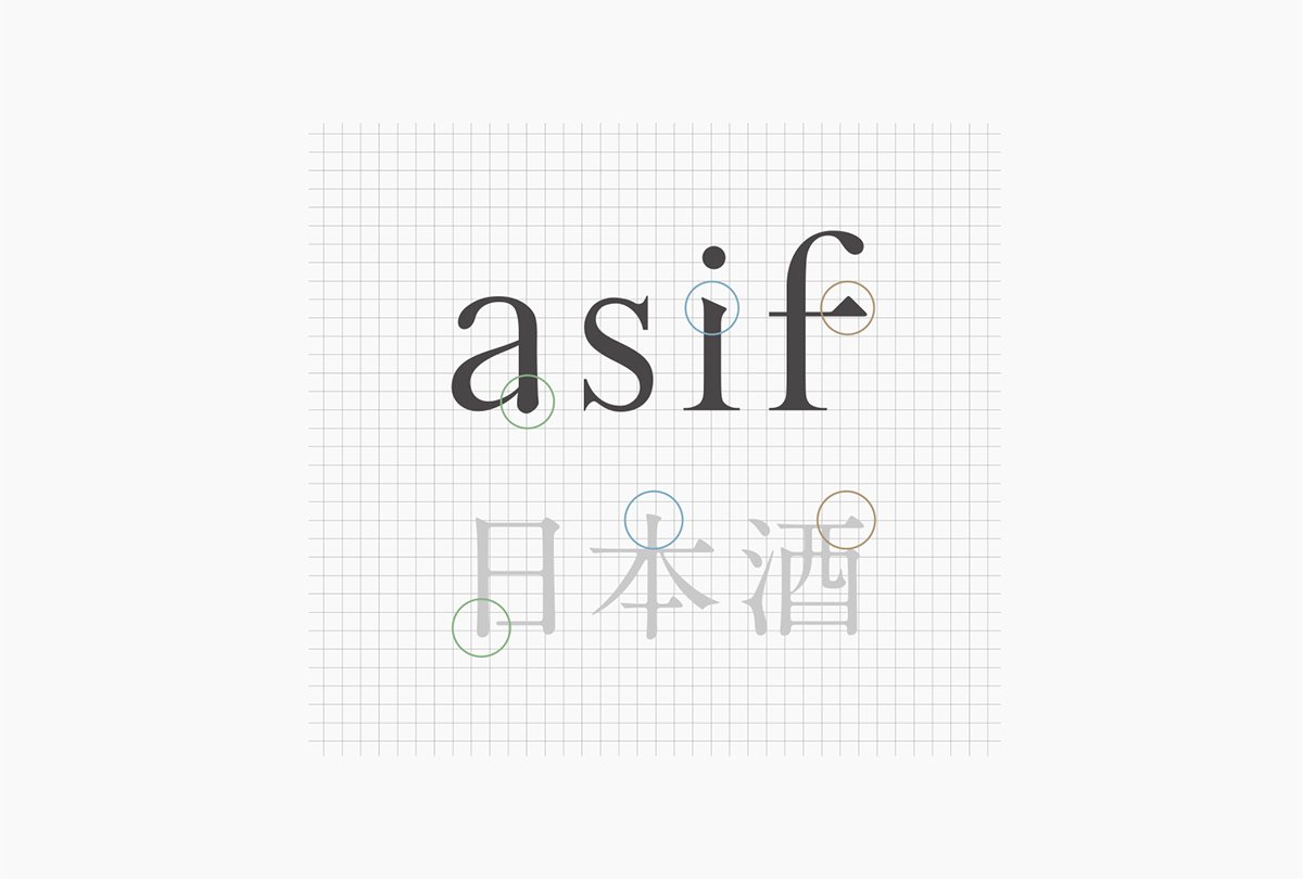 深圳VI设计  深圳VI策划  “asif”清酒包装形象设计展示  标志设计