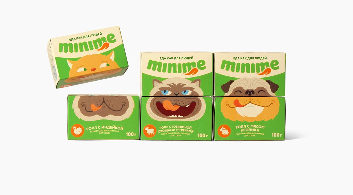 深圳VI设计  深圳VI策划  minme宠物零食包装形象设计  包装设计