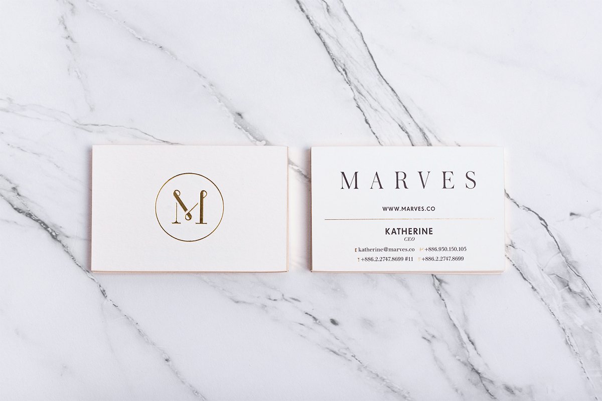 MARVES女性时尚服装品牌形象设计展示