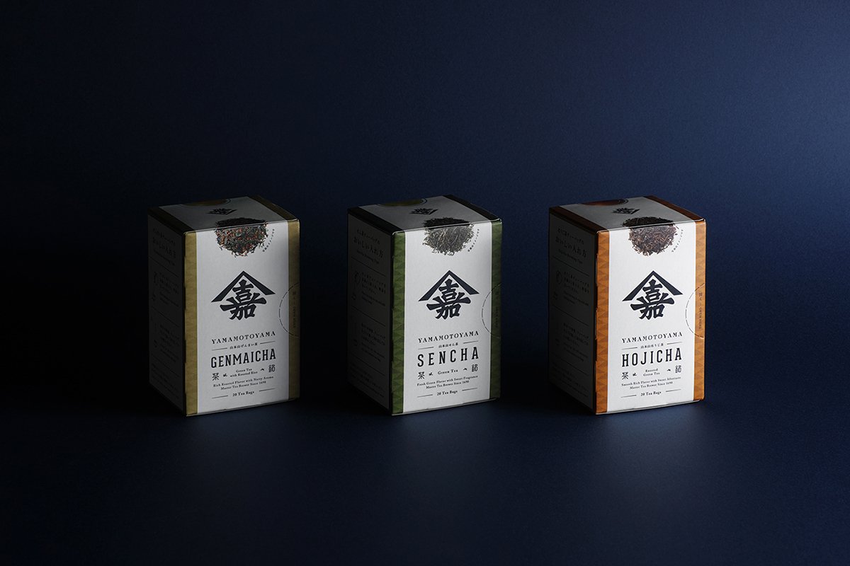 深圳VI设计  深圳VI策划  山本雅日本传统茶叶包装形象设计  包装设计