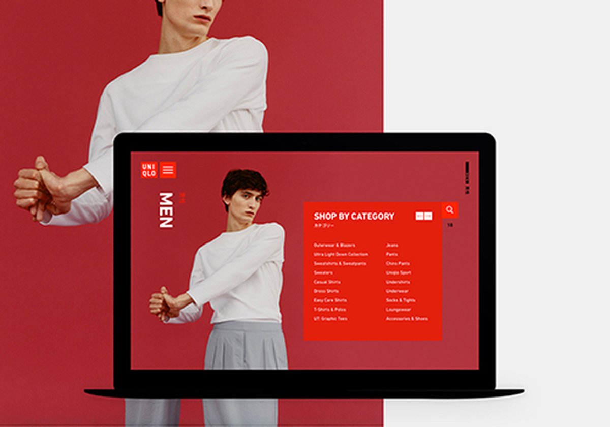 UNIQLO优衣库（服饰）品牌线上商城官网界面设计