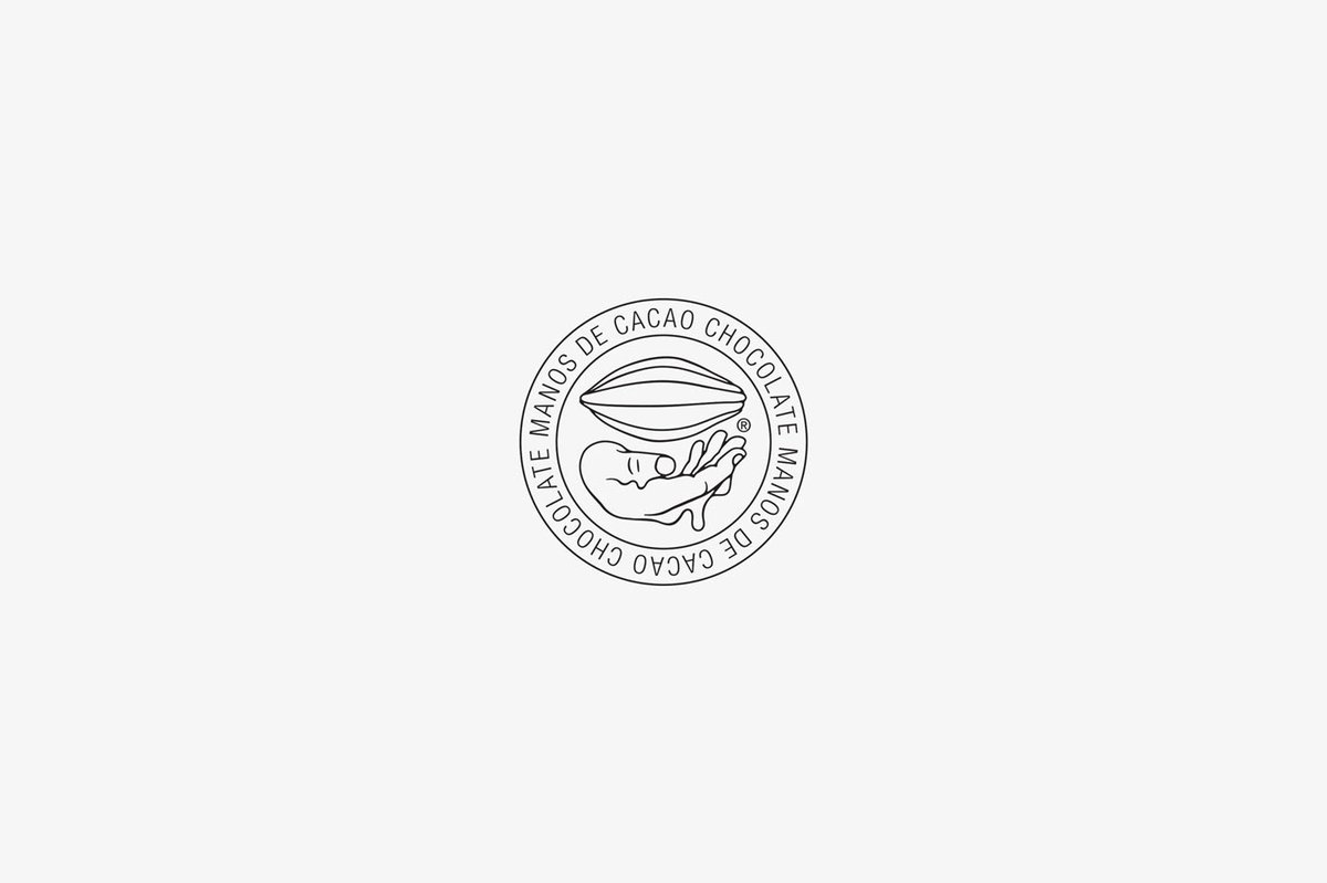 巧克力品牌vi设计——Manos de Cacao图标，vi设计，品牌vi设计，巧克力vi设计，巧克力图标设计，巧克力品牌vi，品牌vi设计和图标设计，深圳vi设计，左右格局