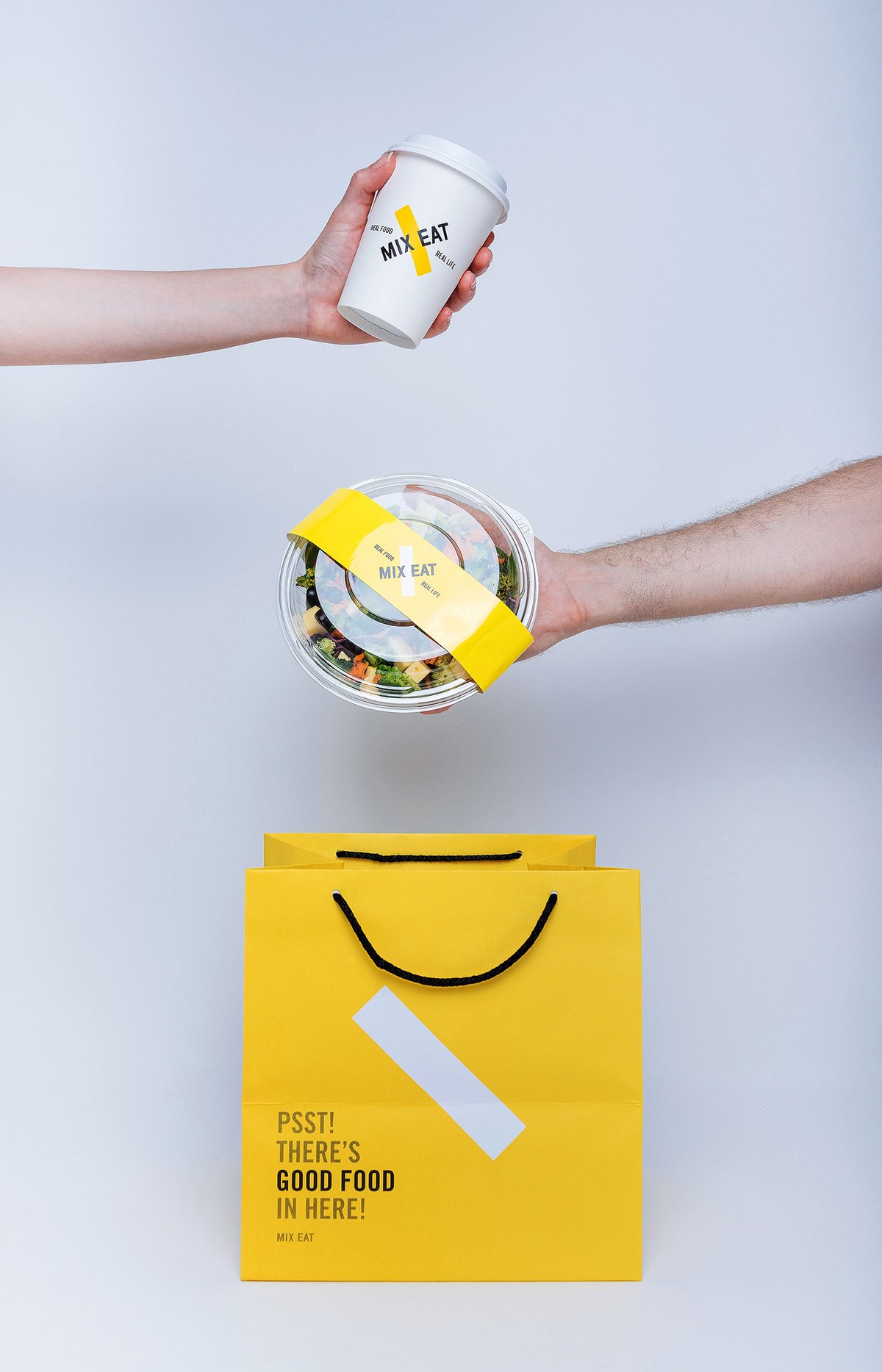 MIX EAT 餐饮企业品牌vi设计策略—品牌包装形象，vi设计，品牌vi设计，餐饮vi设计，包装设计，企业vi设计，vi品牌策划，深圳vi设计，左右格局