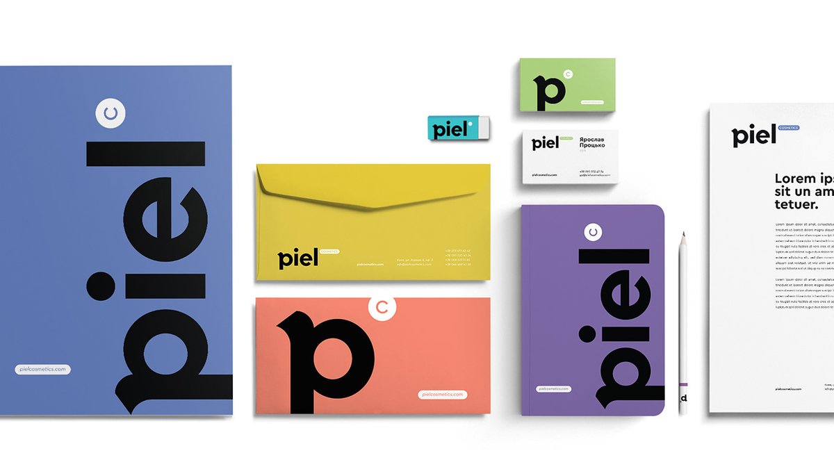 Piel Cosmetics 化妆品品牌vi设计——企业形象升级策划案例，vi设计，视觉形象设计，化妆品品牌vi设计，化妆品vi设计，品牌vi设计，vi品牌策划，深圳vi设计，左右格局