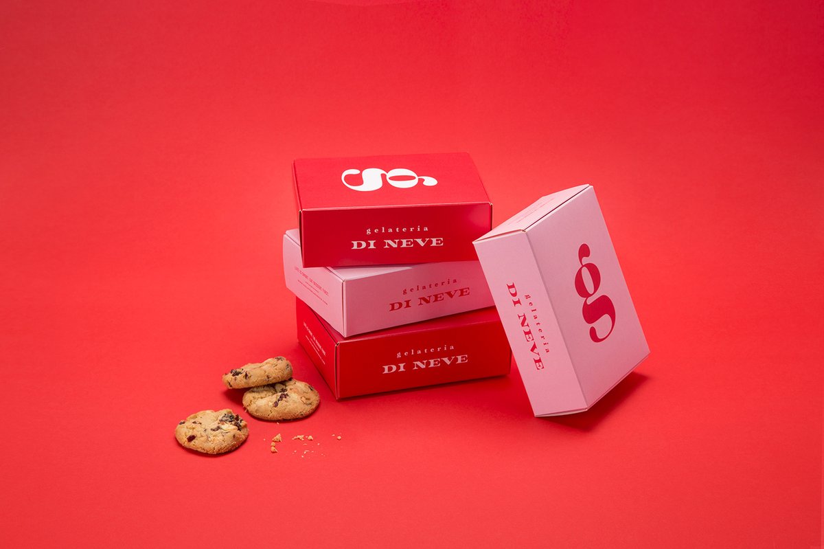 冷冻甜点 Di Neve 品牌vi设计—”g“品牌标识设计，vi设计，食品vi设计，甜点品牌vi设计，品牌标识设计，品牌vi设计，vi品牌策划，深圳vi设计，左右格局