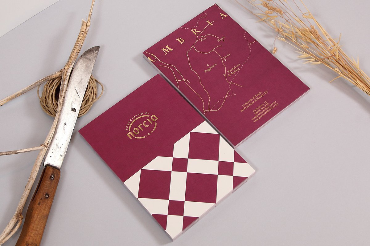 （食品）Norcia 火腿品牌vi设计和logo设计案例，vi设计，食品vi设计，食品品牌vi设计，品牌logo设计，品牌vi设计，vi品牌策划，深圳vi设计，左右格局