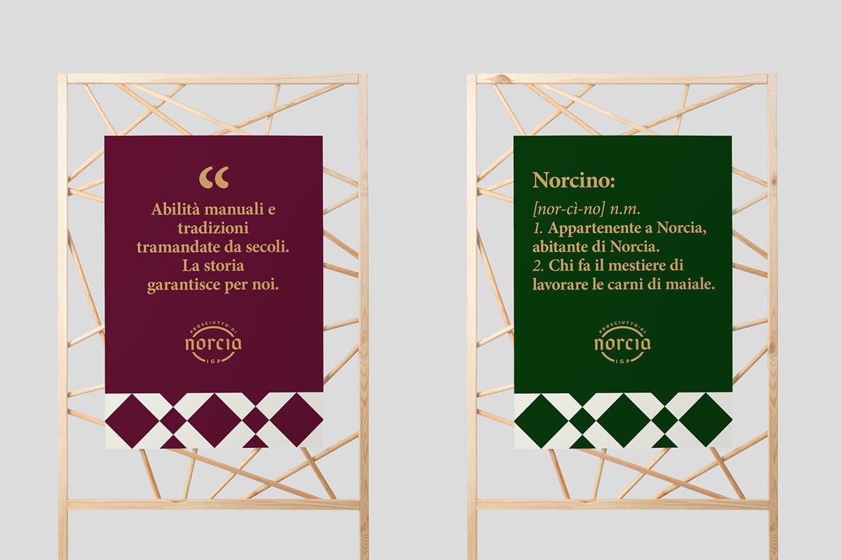 （食品）Norcia 火腿品牌vi设计和logo设计案例，vi设计，食品vi设计，食品品牌vi设计，品牌logo设计，品牌vi设计，vi品牌策划，深圳vi设计，左右格局
