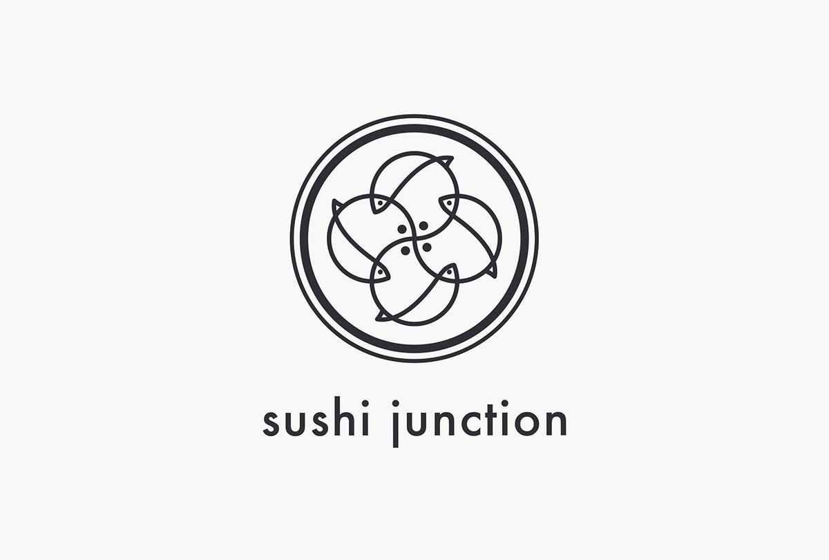 （餐饮）Sushi Junction日本寿司品牌包装vi设计欣赏，vi设计，包装vi设计，餐饮品牌vi设计，餐饮vi设计，品牌包装vi设计，品牌vi设计，vi品牌策划，深圳vi设计，左右格局