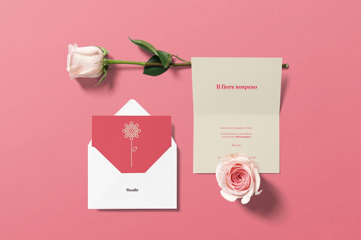 精品花店 Floraflò 品牌vi识别及图标设计案例，vi设计，品牌vi设计，精品花店vi设计，图标设计，品牌vi识别，深圳品牌策划，深圳vi设计，左右格局