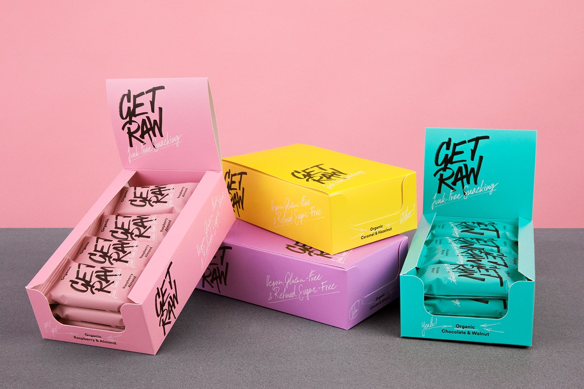(食品）GET RAW品牌vi设计——时尚饮食的视觉识别，vi设计，食品vi设计，食品品牌vi设计，品牌形象设计，视觉识别设计，品牌vi设计，深圳品牌策划，深圳vi设计，左右格局
