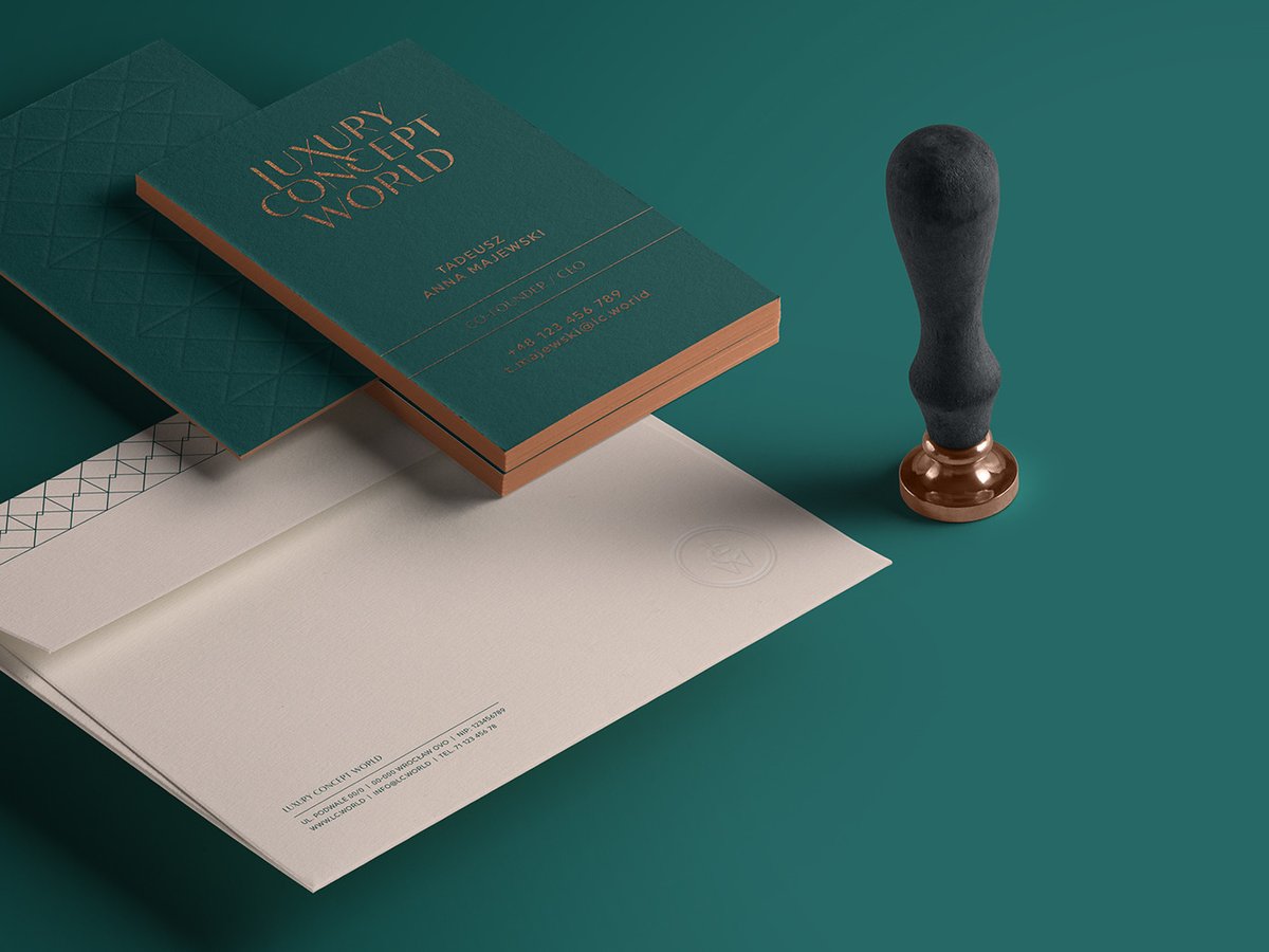 LCW豪华礼宾和精品店vi设计——烫金logo的视觉识别案例，品牌vi设计，精品店vi设计，vi视觉识别，深圳品牌策划，深圳vi设计，左右格局