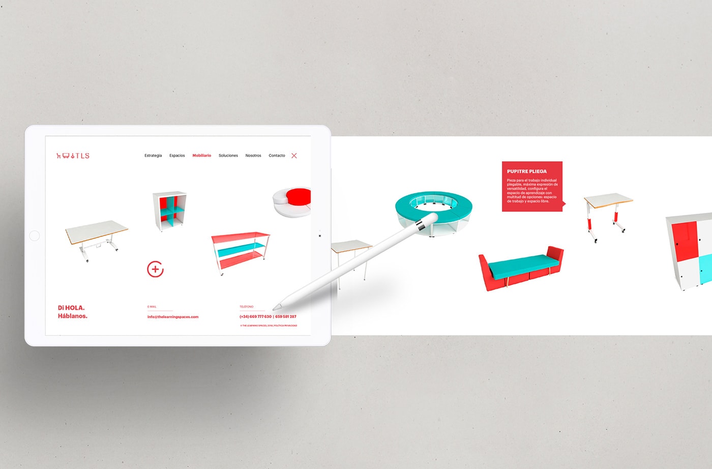 国外Learning Spaces家具企业VI设计和logo设计，家具VI设计，企业VI设计，VI形象设计，深圳VI设计，左右格局