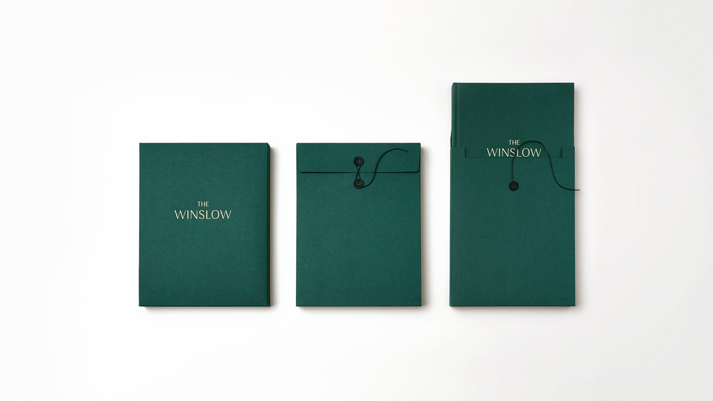 Winslow精品酒店住宅品牌VI设计与营销策划案例，酒店VI设计，酒店品牌设计，深圳营销策划，深圳VI设计，左右格局