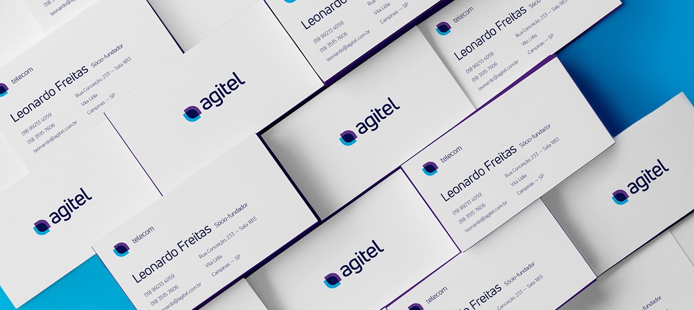 Agitel 通讯IP科技公司品牌VI设计和品牌logo设计，科技企业VI设计，品牌形象设计，深圳VI设计，左右格局